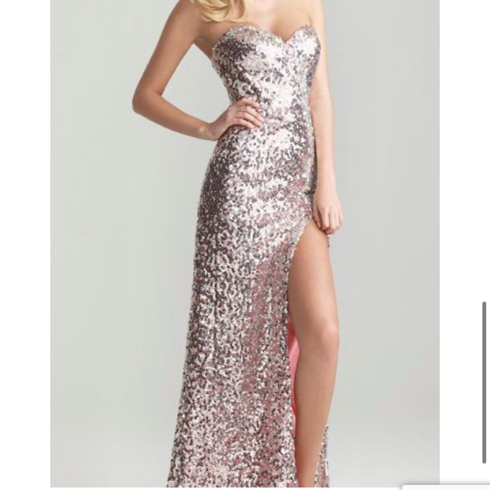 Sequin prom dress